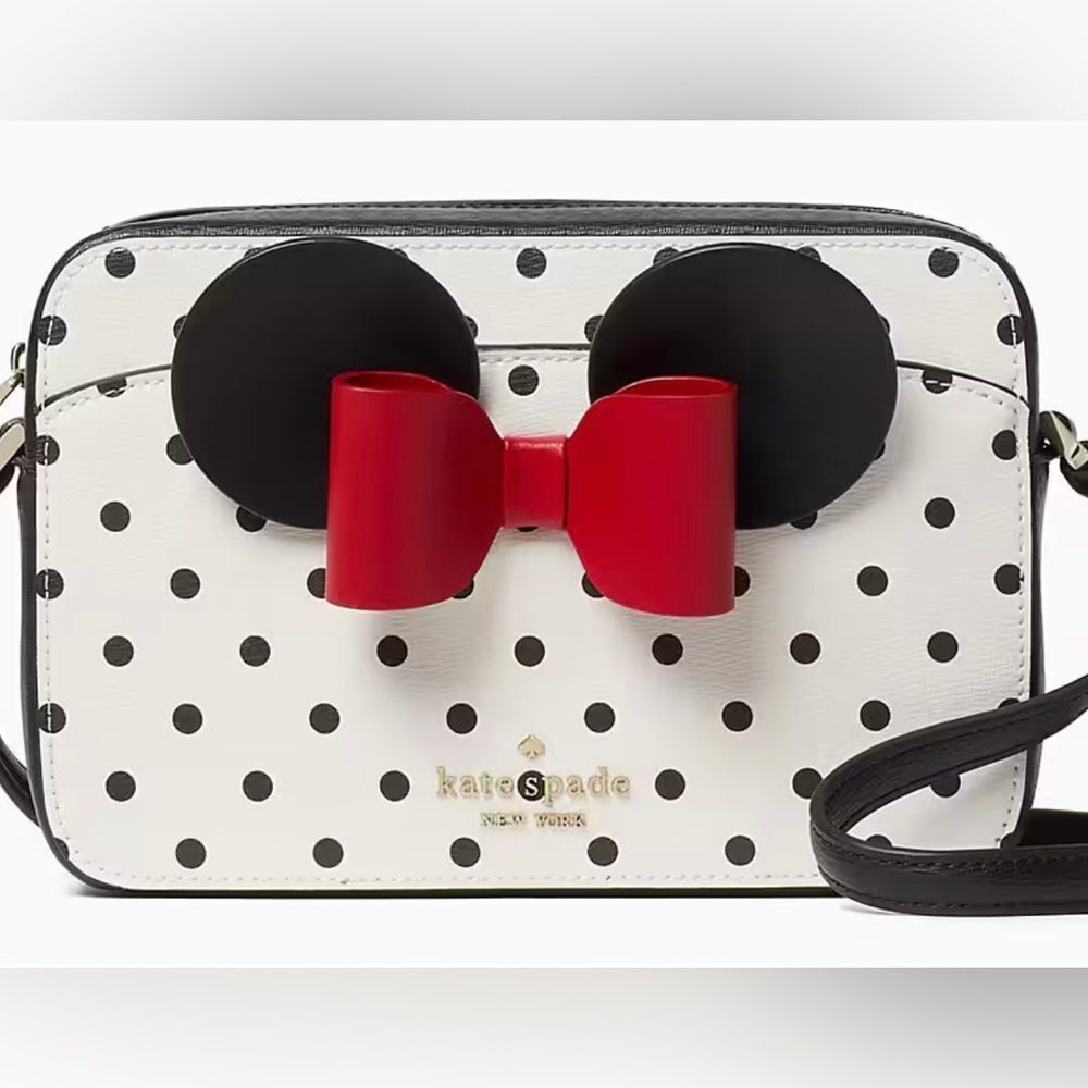 Disney X Kate Spade New York Minnie Mouse Camera Bag